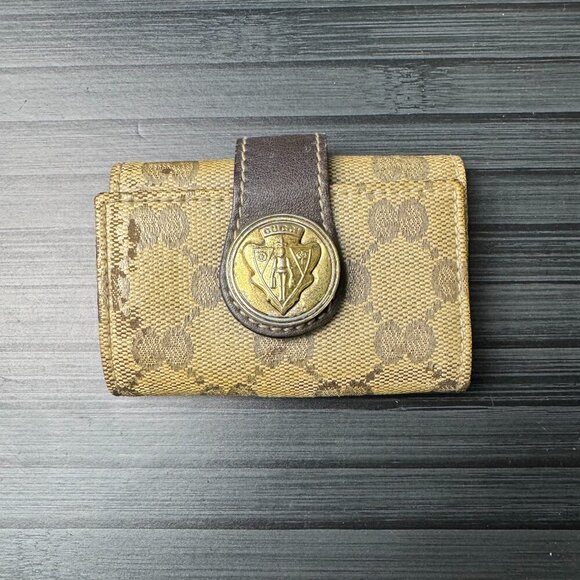 Gucci Crystal Monogram GG Key Case Used|Authentic - Picture 1 of 3